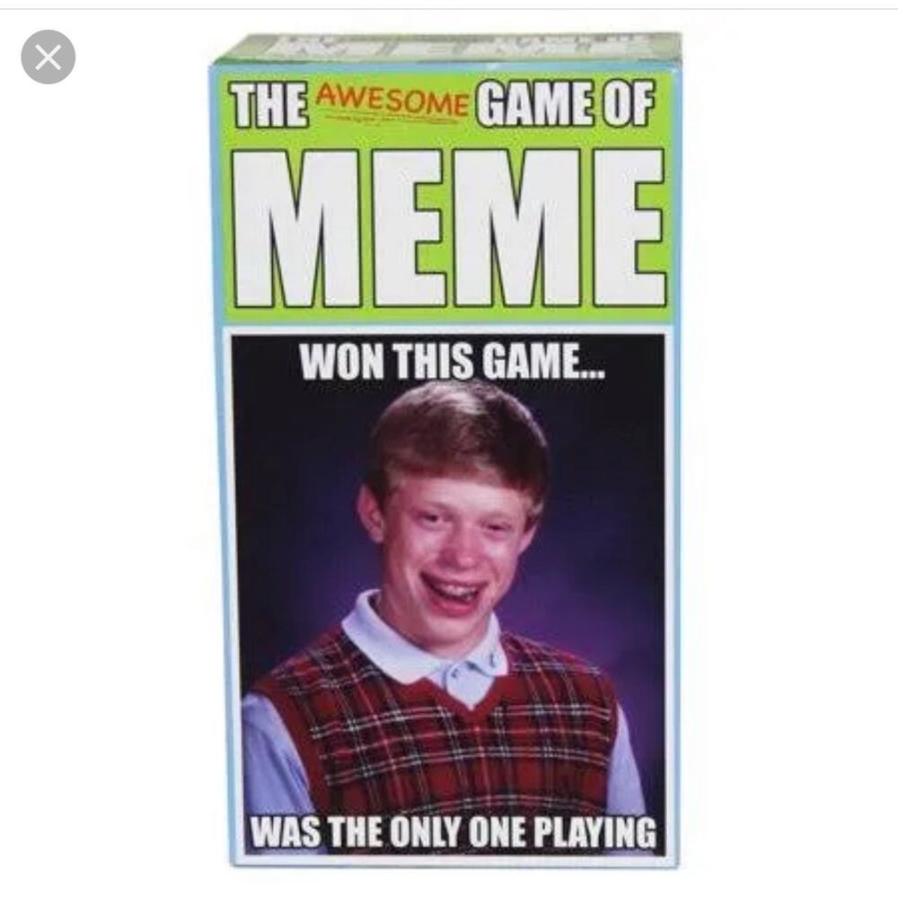 THE AWESOME GAME OF MEME card game